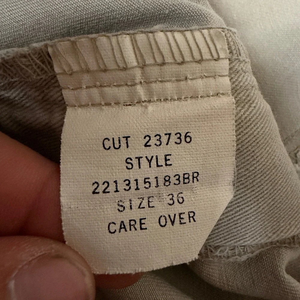 Vintage 90s Polo Ralph Lauren Chino Shorts 36 Tan Pleated Made in USA 90s Khaki